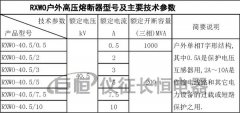 RXWO-40.5 户外交流高压熔断器